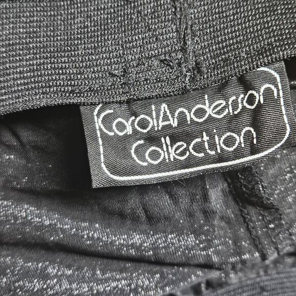 Vintage Black Metallic Maxi Skirt Size Small - Picture 3 of 5